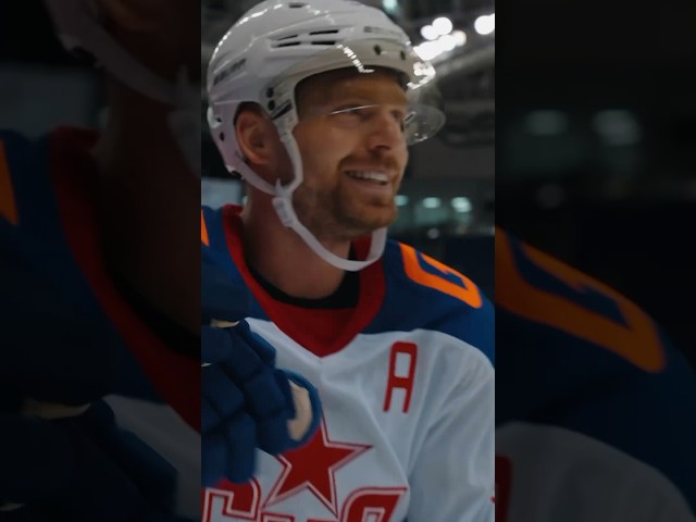 Фирменный буллит Евгения Кузнецова #КХЛ #СКА
