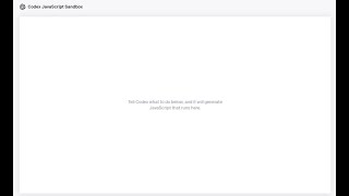 Openai Codex | AI meets programming