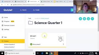 Quizlet instructions for Science