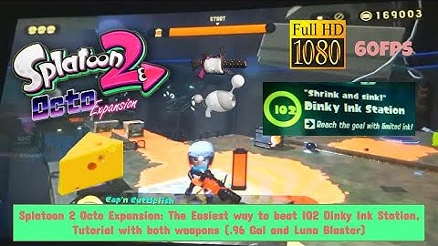 Splatoon 2 Octo Expansion: The Easiest way to beat I02 Dinky Ink Station, Tutorial with both weapons