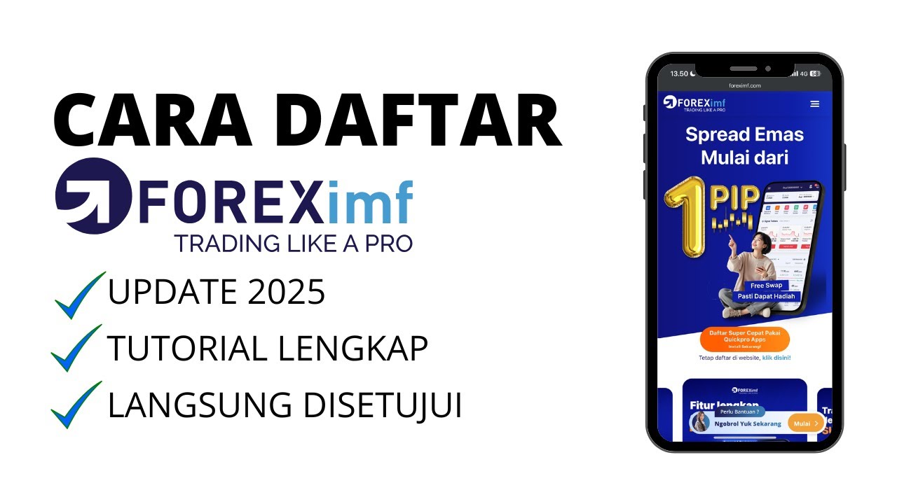 Terbaru ! Cara Daftar Akun Di Broker Forex Foreximf Tahun 2025 - YouTube