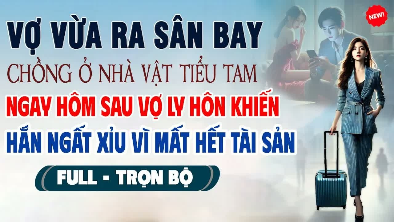 Khi tôi xuất hiện tại sân bay gọi một cuộc điện thoại, anh đứng chết lặng nhìn tài sản biến mất