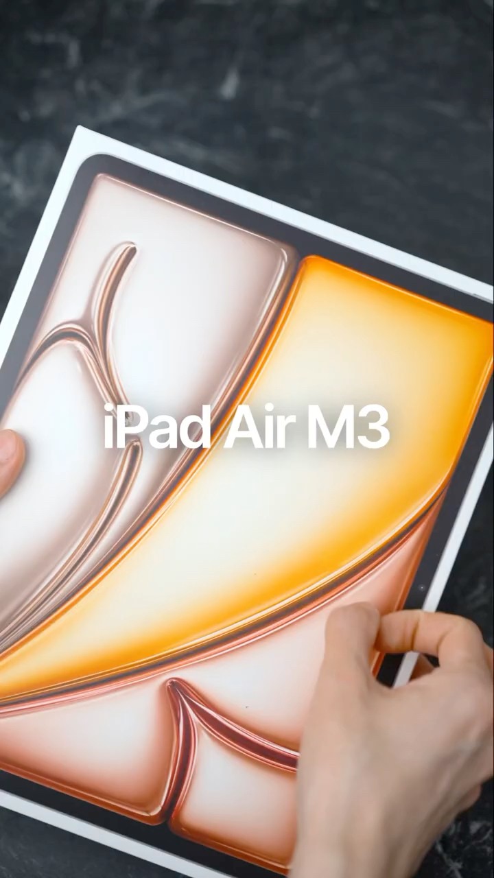 Unboxing iPad Air M3 + Magic Keyboard! #shorts #apple #ipad