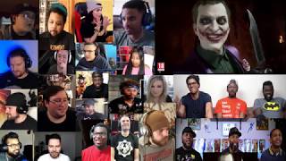Mortal Kombat 11 Joker Gameplay Trailer Reaction Mashup