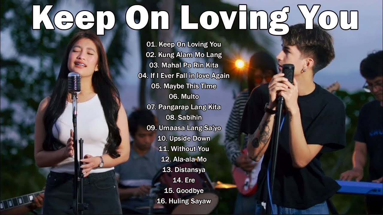 Keep On Loving You- Harmonica Band ft. Justine & Monica | Tagalog Songs Cover Of All Time 