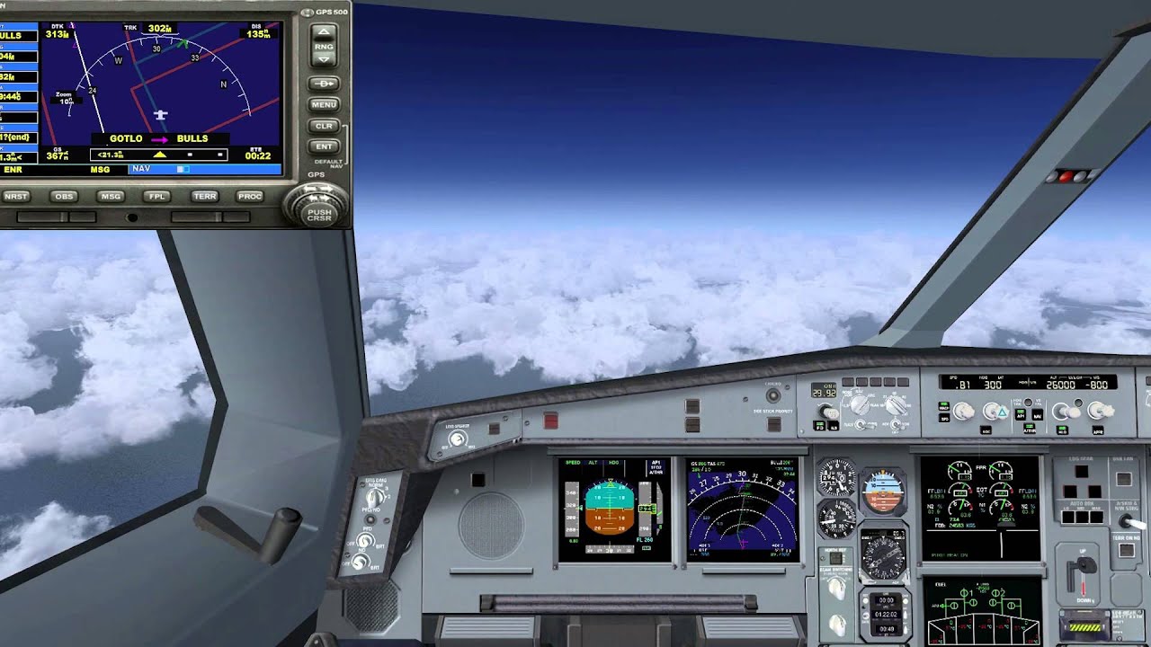 [FSX] Korean Air A330-300 RJBB to RKSI - Time Lapse