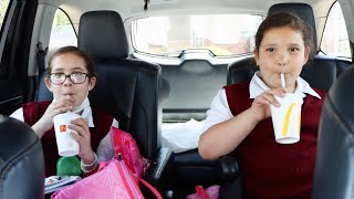 Picking Up My Little Sisters From School