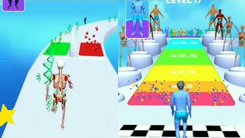 DNA RUN 3D - All levels android,ios gameplay ( part #1)