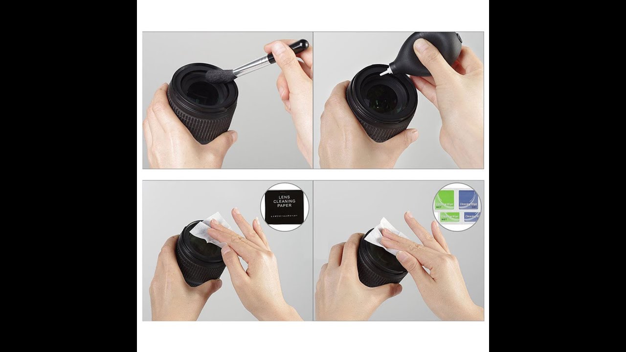 Set 13 in 1 Cleaning Kit Kamera DSLR Lengkap TaffSTUDIO 13564 Hitam