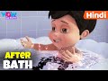 After A Bath (Hindi) नहाने के बाद | Hindi Rhymes For Kids | Nursery Rhymes and Educational Kids