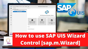 How to use SAP UI5 Wizard Control | SAP UI5 using BAS