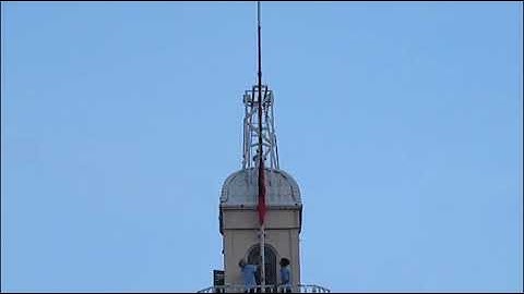 Lễ thượng cờ rủ Quốc tang Chủ tịch nước Trần Đại Quang tại thành phố hcm