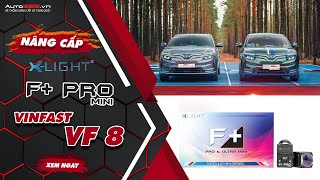 VinFast VF8 nâng cấp bi LED X-Light F+ Pro Mini