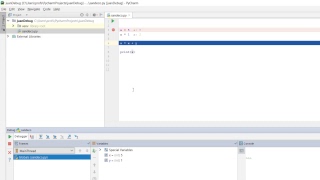 Debug com pycharm