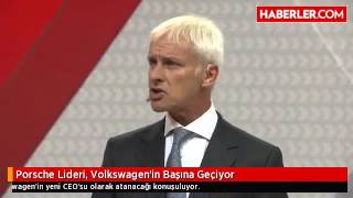 Matthias Muller In Vw Nin Yeni Yonetim Kurulu