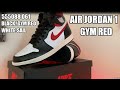 Air Jordan 1 &quot;GYM RED&quot; UNBOXING REVIEW