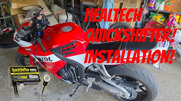 Installing a Quickshifter on my CBR600RR! (HEALTECH) #healtech #quickshifter #mods #installation