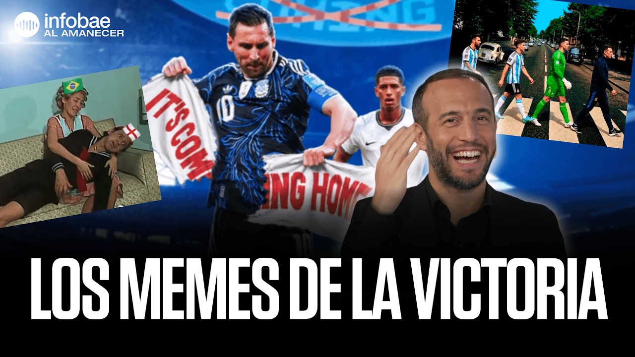 ►El triunfo ante Inglaterra que inundó las redes: los 10 mejores memes de La Scaloneta