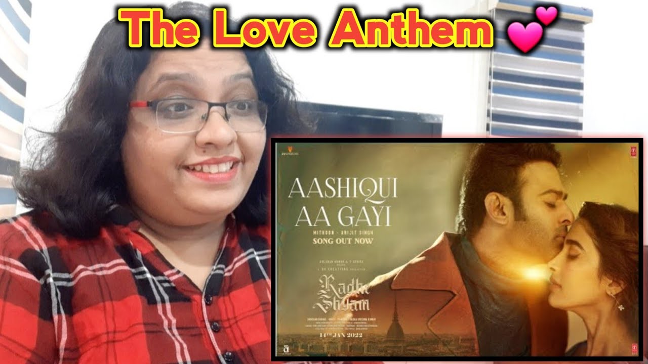 Aashiqui Aa Gayi Song Reaction Radhe Shyam Prabhas Pooja Hegde 