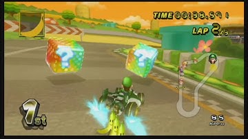 [MKWii] Ending Luigi Circuit (Texture Hack)