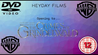 Opening to Fantastic Beasts: The Crimes of Grindelwald 2019 UK DVD