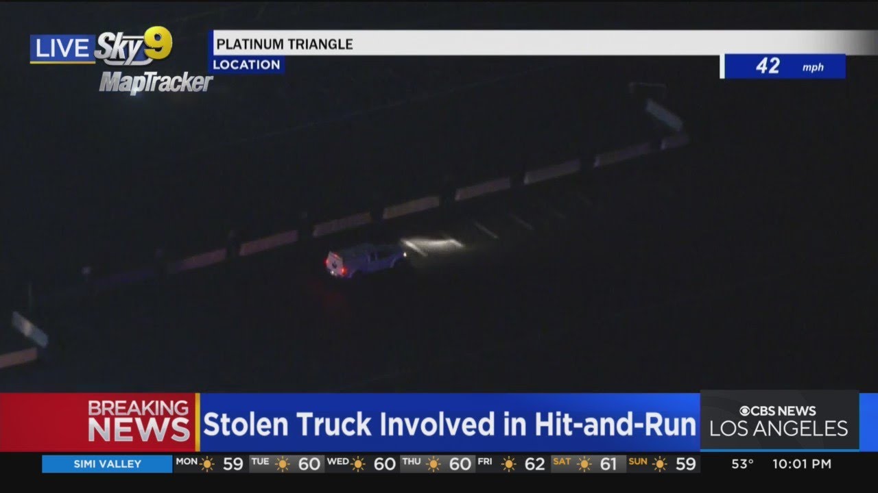 Suspect exits freeway near Angels Stadium parking lot YouTube