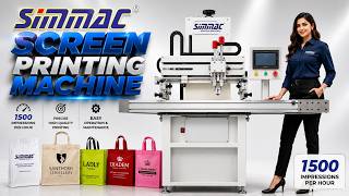 SIMMAC NextGen Screen Printing Machine | Speed That Crushes Manual Methods