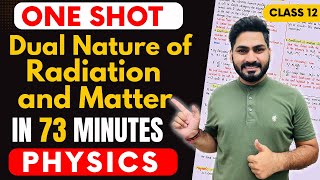 One shot of Dual nature of Radiation and Matter | Class 12 Physics | Sunil Jangra