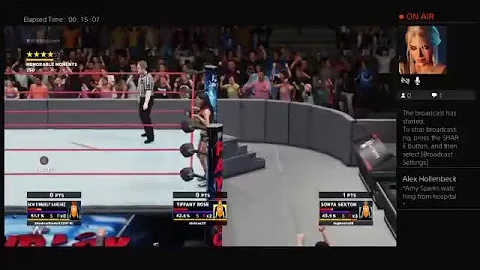 Skw triple threat tiffany rose vs Kimberly vs sony...