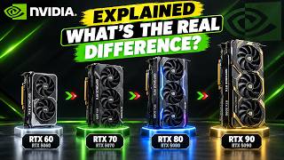 Information Every RTX GPU Tier Explained — RTX 60 vs 70 vs 80 vs 90 (Which One Should You Buy) Guide