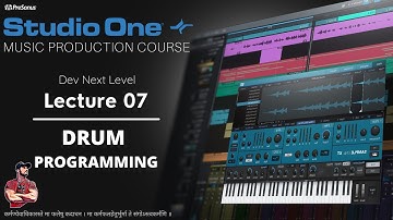 Music Production Course (HINDI) - Lecture 07 - Studio One - Kick Snare Arrangement - Drum Pattern