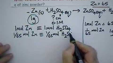 Reacting Mass Calculation Series 5 No3. From 20to9.com