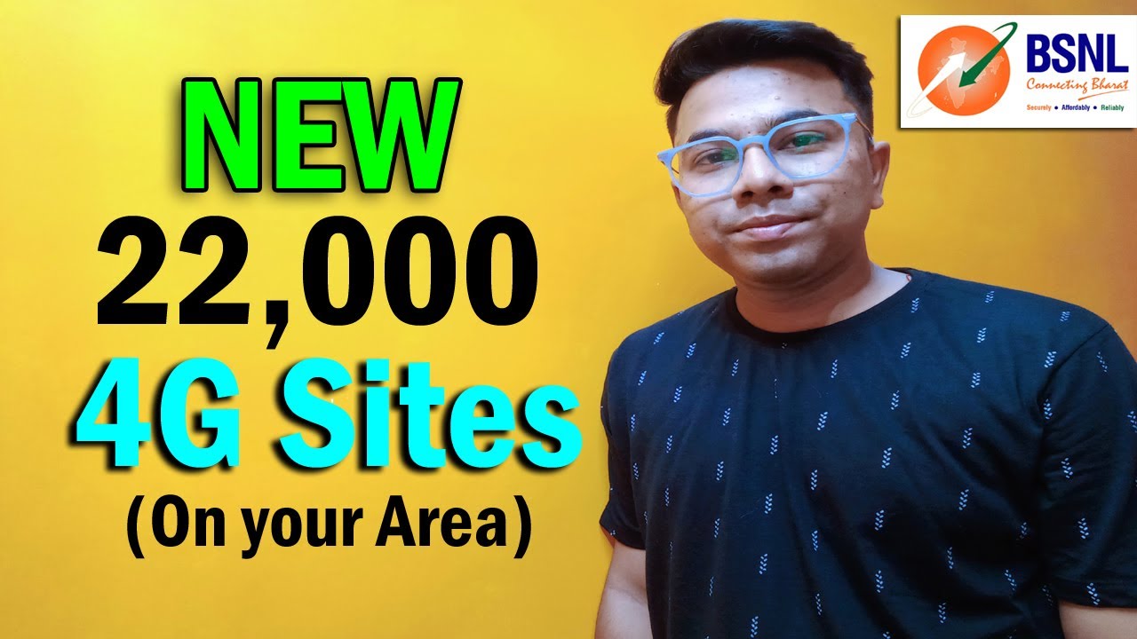 Bsnl Launch New 22,000 4G Towers !! Bsnl 5g update 