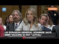 US Surgeon General Nominee Says MMR Vaccine Is Not ‘Lethal’ | Senate Hearing | Dawn News English