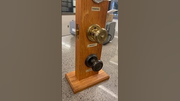 How Emtek privacy locks work. See more at DirectDoorHardware.com