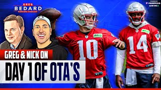 Biggest QUESTIONS After Patriots First OTA Practice | Greg Bedard Patriots Podcast