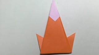 【折り紙】2歳の子供とチャレンジしたい!春の簡単折り紙アイデア