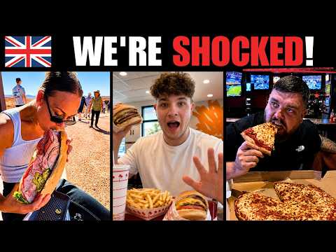 Watch British Tourists Immediately Change Their Minds After Tasting American Food