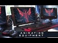 Desk Tour of a Professional Animator 2020