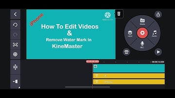 How To Remove WaterMark In KineMaster For IOS || Apple IPhone New Hidden Secret 2021