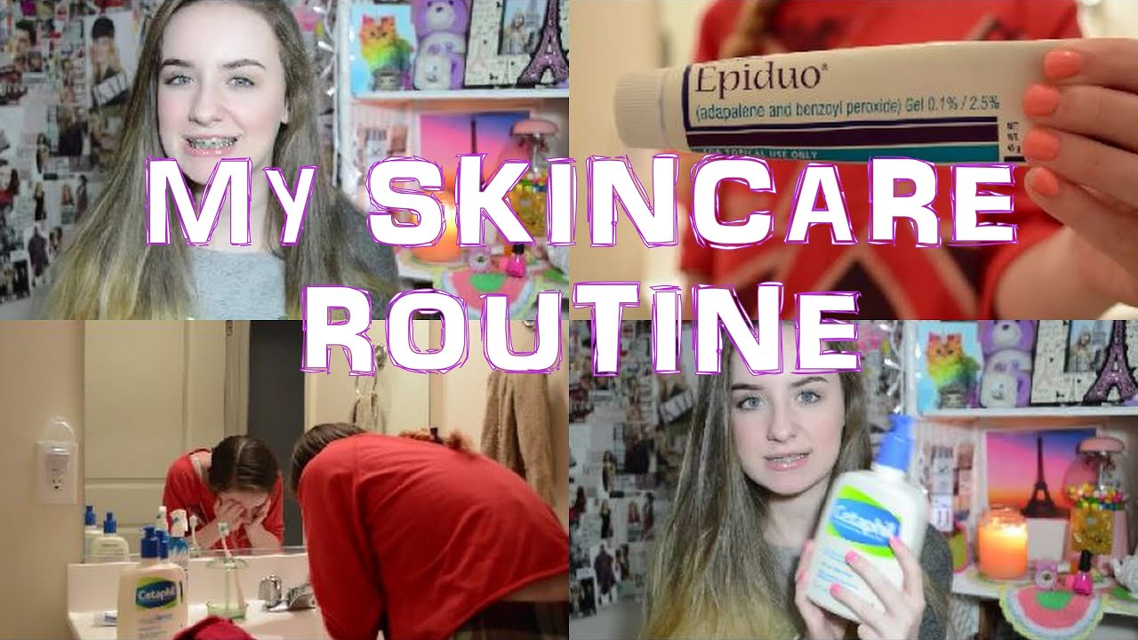 My Skincare Routine Epiduo YouTube