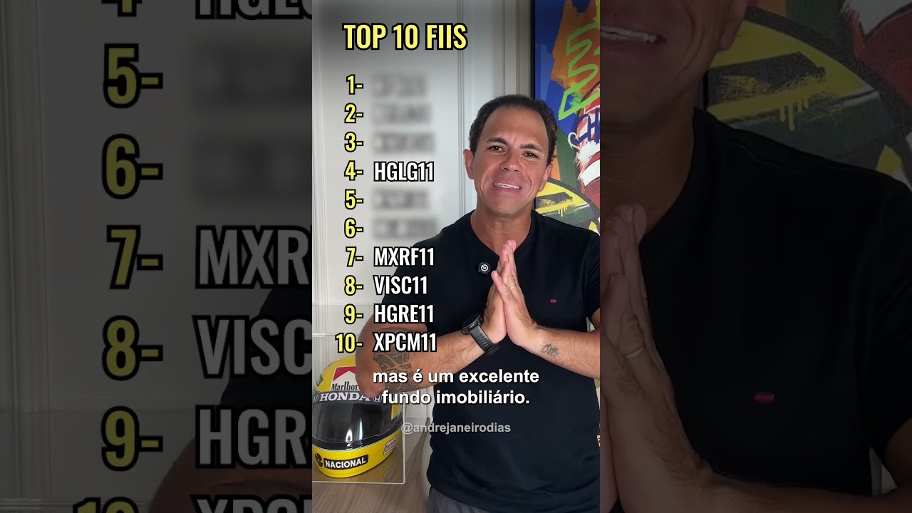 Top 10 Fundos Imobiliários!
