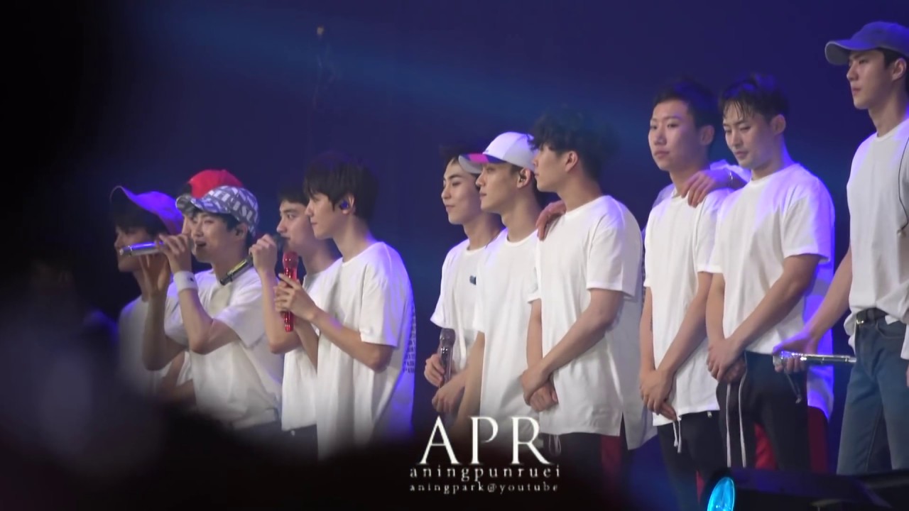 180715 The ElyXiOn dot in Seoul Universe KAI focus+ending ment