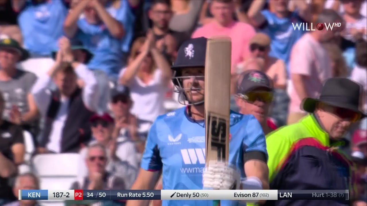 Joe Denly 78 runs vs Lancashire| Royal London Cup Final - Kent vs Lancashire