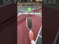 Topspin: how to hold your pickleball paddle 👀