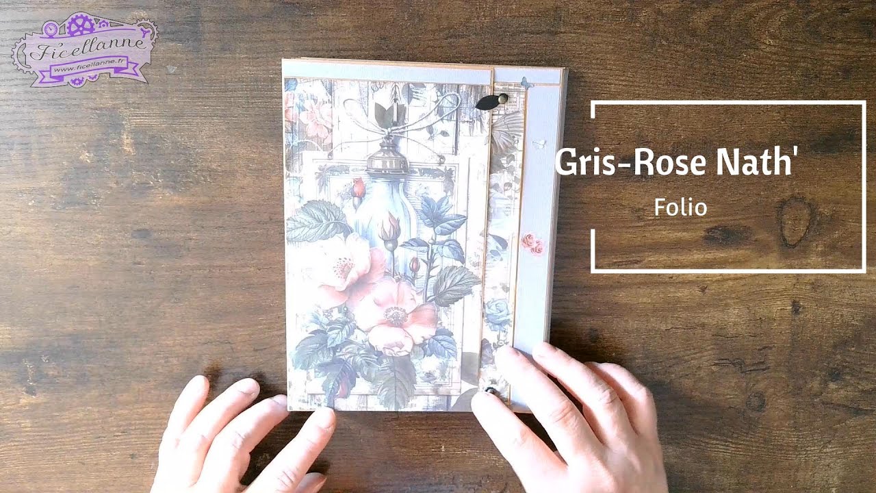 Ficellanne - Folio - Gris Rose Nath'