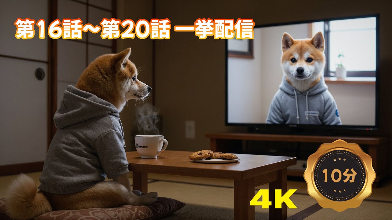 📺💻 [第16話～第20話]  一挙配信 (10分)