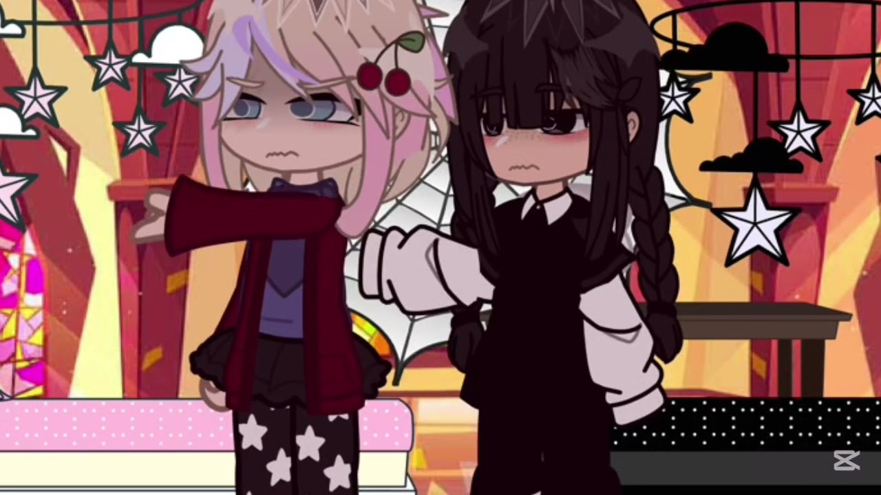 Compliments…|| WENCLAIR || WEDNESDAY ADDAMS || Enid x Wednesday || you think I’m pretty / nice ?…