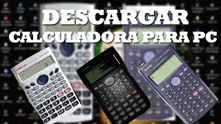 Descargar Calculadoras para PC link directo mediafire