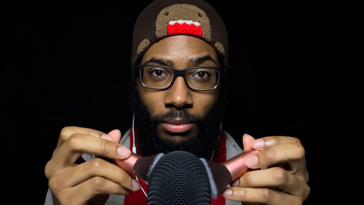 ASMR Intense Relaxing Mic Brushing For Sleep // No Talking - YouTube